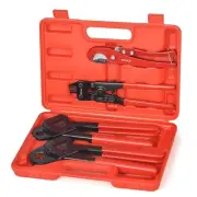 iCrimp IWS-1807CN PEX Crimping Tool Kit with PEX Crimpers PEX Tubing Cutter C...