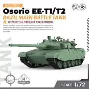 SSMODEL SS72800 1/72 25mm Military Brazil Osorio EE-T1/T2 Main Battle Tank