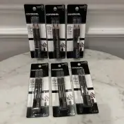 6 COVERGIRL Easy Breezy Brow Fill & Define Twin Pencils #505 Rich Brown, SEALED