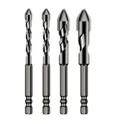 4X Wood Glass Carbide Drill Bits High-Strength Eccentric Twist Drill Bit