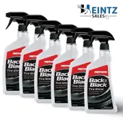 MOTHERS 06924 Back-to-Black Tire Shine - High-Gloss - Long-lasting - 6 PACK