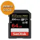 【SanDisk 晟碟】Extreme Pro SDXC V30 64GB 200MB/s記憶卡(平行輸入)