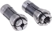 2pcs Grinding Machine Clamping Collet Engraving Chuck 3mm/6mm Replacement Parts chuck(6mm)