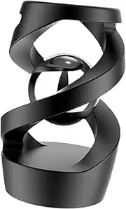 Oshhni Defying Toy Levitating Ball Physics Toy Educational Training Gift Metal for Adults Desktop Rotating, Black