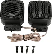 2 Pcs 500W Dome Tweeters Car Speaker, Mini Car Tweeters Interior Stereo Audio Loudspeaker for Car Sound System, Car Stereo Speaker Simple Installation for 2 Way System Cars