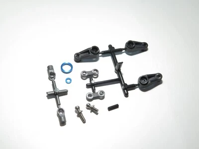 ASC70004 TEAM ASSOCIATED RC10 T6.4 TRUCK STEERING LINKAGE WITH SERVO HORNS