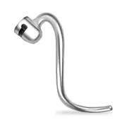 Dough Hook for Kitchenaid 5QT Lift and 6QT Stand Mixer, Mixer Dough Attachment, Dishwasher Safe As Shown