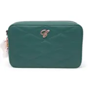 Chopard Happy Hearts Mini Chain Green Quilted Leather Bag 95000-1100