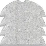 [YBVABE] Mopping Cloth for Roborock Q5 Pro /Q5 Pro+/Q5 /Q8 Max+/ Q7 Max+ /Q7 /S6 MaxV /S6 Pure /S5 Max /S5/ E Series Robot Vacuum Cleaner 4 Pack Mop Pad Replacement Accessories