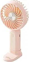 Byeaon Portable Fan for Travel,Handheld Cooling Fan | Long Battery Life, Lightweight Outdoor Cooler for Camping Construction Site Workout Festival Events