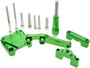 WILRAY CNC Motorcycle Steering Stabilizer Damper Bracket Mounting Support Kit for K&awasaki EX300 for Ninja 300 2013 2014 2015 2016