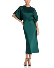 Amsale Dolman Sleeve Dress