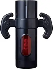 Master-E Handler Rechargeable Piston & Vibration Male Masturbator with Handles - Realistic Sensation & USB Charging