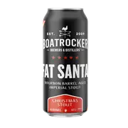 Boatrocker Fat Santa Bourbon Barrel Aged Imperial Stout 2021 440ml Can