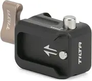Tilta NATO Clamp to Cold Shoe Adapter Compatible with Most Cold Shoe Based Accessories Flexibility and Security – Black TA-NTC-CSA-B