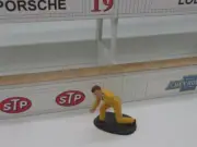 F720 Greenhills Scalextric Carrera Crouching Mechanic 1.32 Scale - NEW