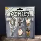 Vintage 2001 Homies Series 2 Set Of 6 Figures Ice Block Pelon Big Vato Mr Clean