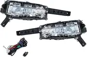 Fog Light Assemblies For Lexus NX200T NX300 2018 2019 Car Front Bumper Fog Lamp DRL Daytime Running Drive Light Foglight Foglamp Fog Lights Assembly