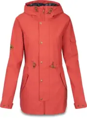 Dakine Paulina Shell Snowboard Jacket, Women's Medium, Tandoori Spice New