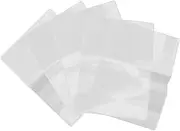 [BESTonZON] 5pcs Clear Passport Cover Protector Case Vertical Id Card Holders for Travel Documents Credit Cards Student Ids Durable and Stylish Travel Organizer