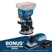 Bosch 18V Professional Laminate Trimmer 06016C2070 - Skin Only