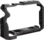 Camera Cage for Panasonic S5 Camera,Extension Mount Microphone Fill Light Bracket Filming Accessories,with Cold Shoe
