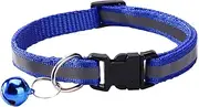 Dog Collar - Glow in The Dark Collar with Bell,Chew-Proof Fade-Resistant Pet Supplies for Outdoor Exploration Daily Walks Hiking Adventures Training