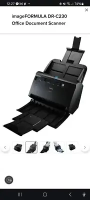 Canon imageFORMULA DR-C230 Office Document Scanner Brand New In Box