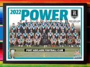 Framed 2022 PORT ADELAIDE POWER AFL Poster - 45cm x 32cm x 3cm