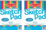 Sketch Pad (9 X 12 Inches) - 50 Sheets, 2-Pack - FSC Certified