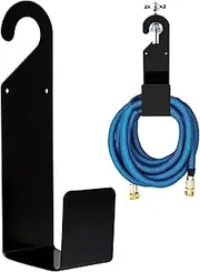 Garden Hose Holder - Metal Heavy Duty Hose Hook - Garden Storage Gancos For Cleaning Irrigation Irrigation Outdoor Patio Sail.