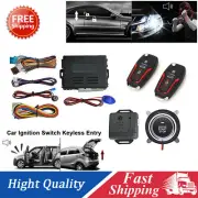 Car Ignition Switch Keyless Entry Remote Starter Engine Push Start Button Kits
