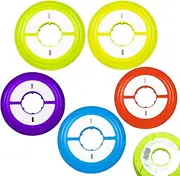 Spool for Fishing Wire - Organizer Spool Fishing Leader | Silicone Angling Leader Organizer Enclosed Set of 5, Portable Angler Wire Spooling Gear