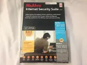 McAfee internet security suite 2007 - 8 in 1 protection 3 Pc's NIP