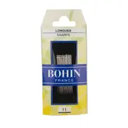 Bohin Sharps Needles Size 11 Pack Of 20 Tracked Post Quilting Sewing