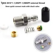 High Pressure 8mm Male Thread Quick Connect Valve for Quick PCP Filling