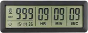 Day Countdown Timer Clock 999 Days Hour Mintues Seconds Event Reminder Magnetic Backing for Retirement Wedding Christmas Vacation Lab Kitchen.