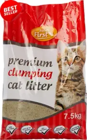 Clumping Cat Litter 7.5Kg Rapid Absorption Low Dust Odour Control Solid Clumps I