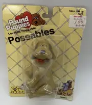 Sealed Vintage Poseable Pound Puppies Hound 1985 Tonka Dog Figure Toy 7816