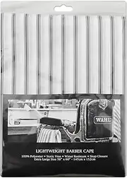Wahl Barber Lightweight Hair Cutting Cape, White
