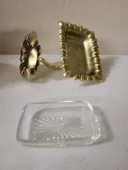 Vintage Allied Brass Mfg. Co. Wall Mounted Soap Dish (Rare) NEW-Open Box