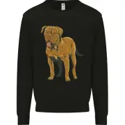 French Mastiff Dogue Bordeaux Dog Kids Sweatshirt Jumper