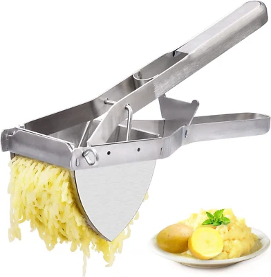 Potato Ricer, CUGLB Stainless Steel Professional Ricer for Mashed Vegetables