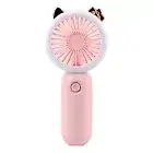 Mini Fan Electric Adorable Portable Led Usb Charging Cooling Fan with Charging