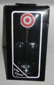 NIB Target Retail Store Logo Wine Bottle Opener Corkscrew