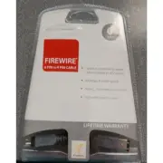 6FT FIREWIRE 400Mbps CABLE 6 PIN TO 4 PIN IEEE 1394 iLINK PC MAC 6' 6 to 4 PIN