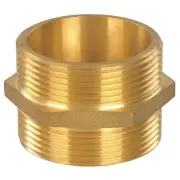 Manufacturer Varies Fire Hose Adapter,Straight,NSTxNST 6AKC9 Manufacturer Varies