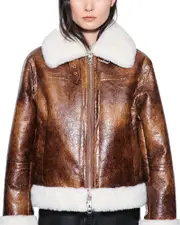 Stand Studio Lorelle Faux Shearling Jacket
