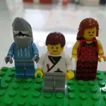 二手 LEGO 15代 鯊魚人 忍者人偶 人偶抽抽樂