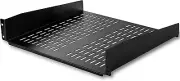 2U Server Rack Shelf - Universal Vented Rack Mount Cantilever Tray for 19" Netwo